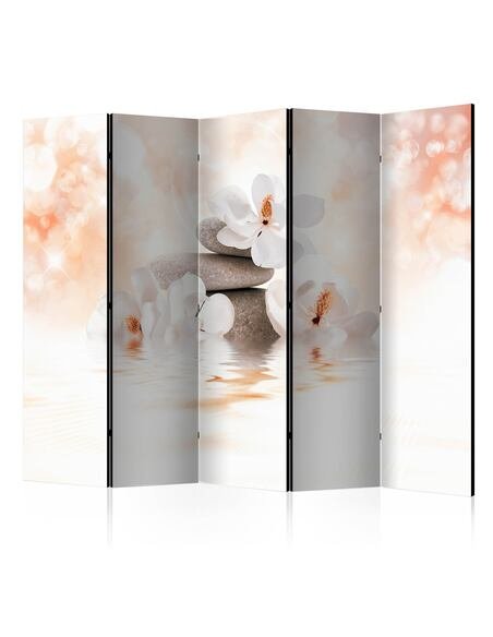 Paravent 5 volets Lake of Tranquility II