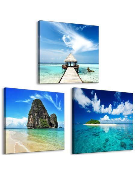 Tableau Les Lieux de Rêves (3 Parties)