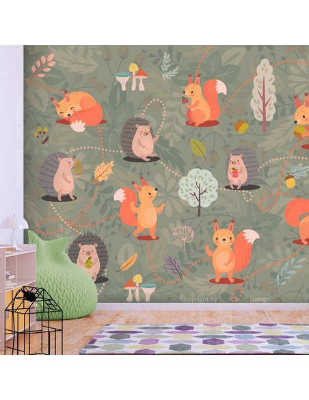 Papier peint Friends of the Forest