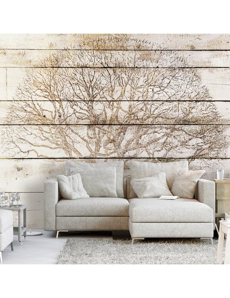 Papier peint Tree on Boards