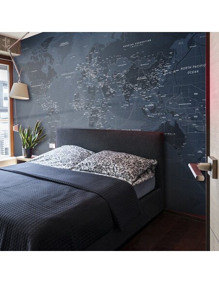 Papier peint adhésif Cobalt World