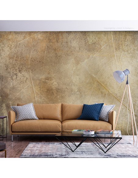 Papier peint adhésif Golden Leaves of Time