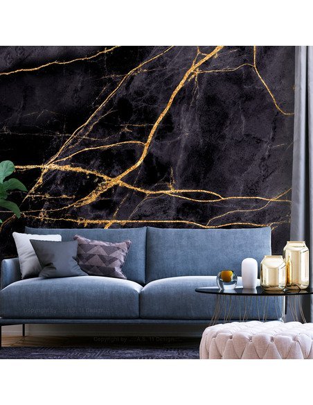 Papier peint adhésif Golden Paths