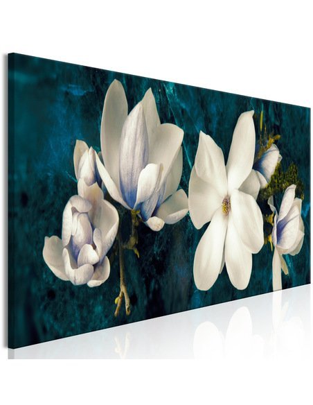 Tableau Avant-Garde Magnolia (1 Part) Narrow Turquoise