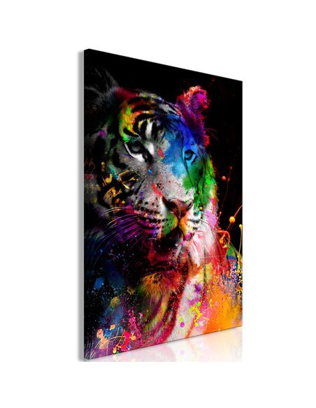 Tableau Tigre du Bengale (1 Partie) Vertical