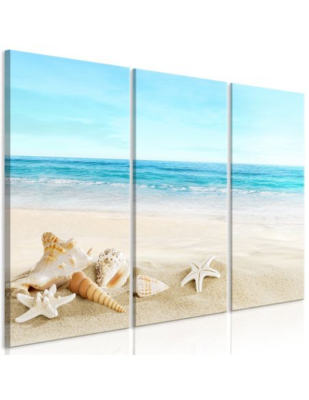 Tableau Blue Calm (3 Parties)