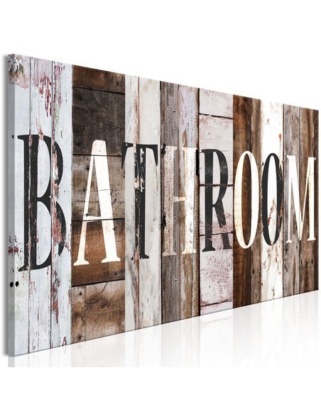 Tableau Planche Salle De Bains (1 Partie) Étroit