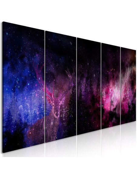 Tableau Deer Galaxy (5 Parties) Étroit