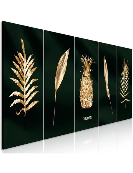 Tableau Éléments exotiques (5 parties) large