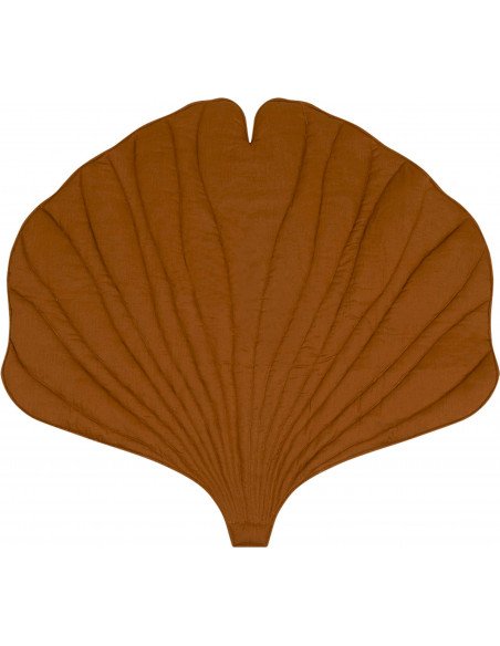 Tapis de sol molletonné bébé enfant ginkgo biloba 
