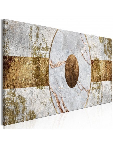 Tableau Magic Eye Narrow | Artgeist | Or, Blanc