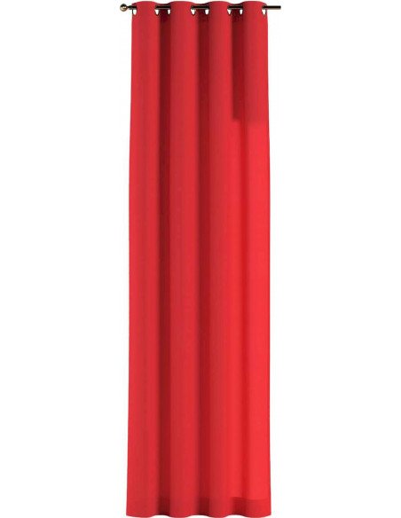 Rideau à œillets Happiness | YellowTipi | Rouge