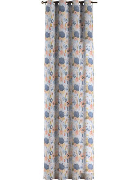 Rideau à œillets Magic | YellowTipi | Rose Bleu