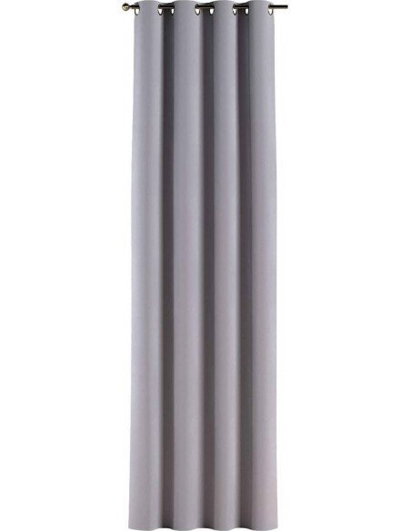 Rideau à œilletsPosh Velvet en velours | YellowTipi | Gris