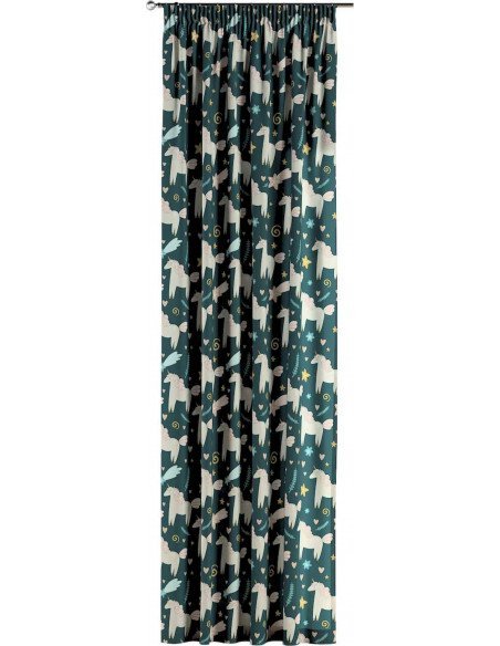 Rideaux à galon fronceur Magic | YellowTipi | Bleu Foncé