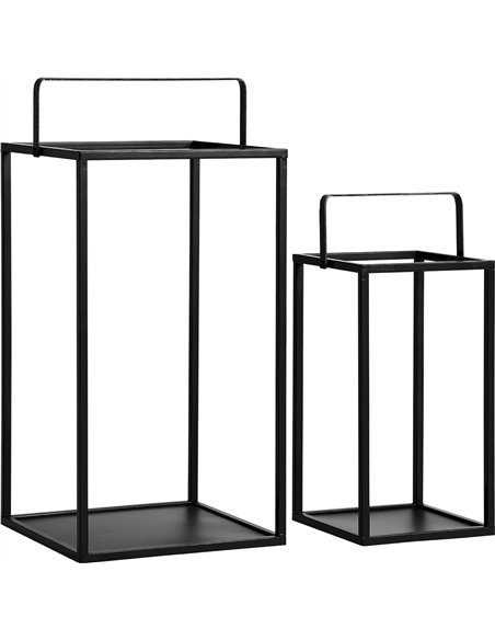 Bougeoir j/2 cailar | Last Deco | Noir