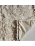 Couverture white wolf 200 x 220 x 2 cm | Vical | Crème