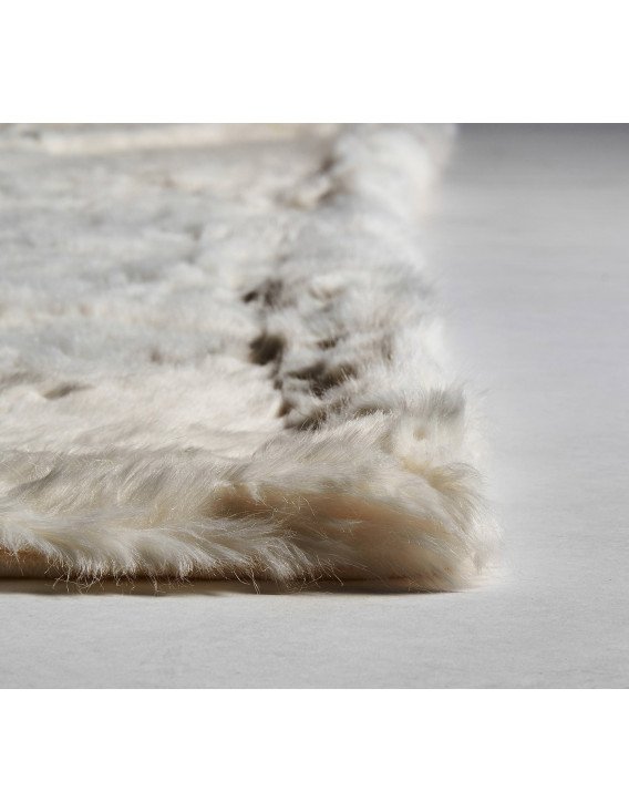Couverture white wolf 200 x 220 x 2 cm | Vical | Crème