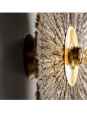 Lampe de mur 53 x 10 x 53 cm | Vical | Naturel