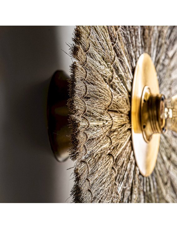 Lampe de mur 53 x 10 x 53 cm | Vical | Naturel