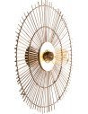 Lampe de mur 50 x 10 x 50 cm | Vical | Naturel, Doré