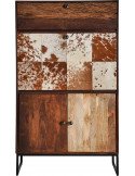 Meuble bar texas 90 x 45 x 152 cm | Vical | Marron , Beige