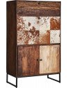 Meuble bar texas 90 x 45 x 152 cm | Vical | Marron , Beige