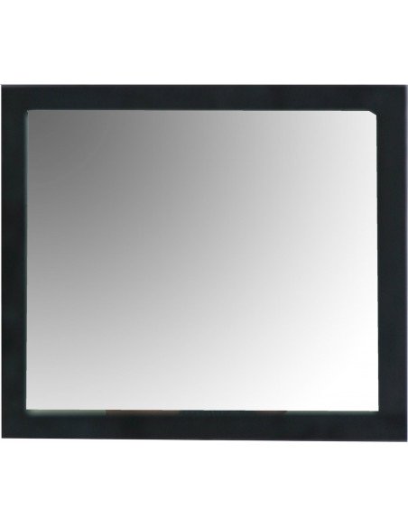 Miroir (lot de 2) 36 x 2 x 32 cm | Vical | Noir