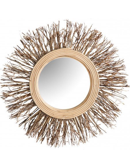 Miroir kail 33 x 5 x 33 cm | Vical | Naturel