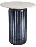 Table basse lecco 48 x 48 x 55 cm | Vical | Noir, Blanc