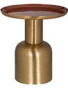 Table d'angle Inaya 41Ø | Richmond Interiors | Or brossé