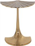 Table d'angle Luisana | Richmond Interiors | Or brossé