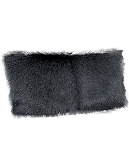 Coussin en peau de chèvre rectangulaire