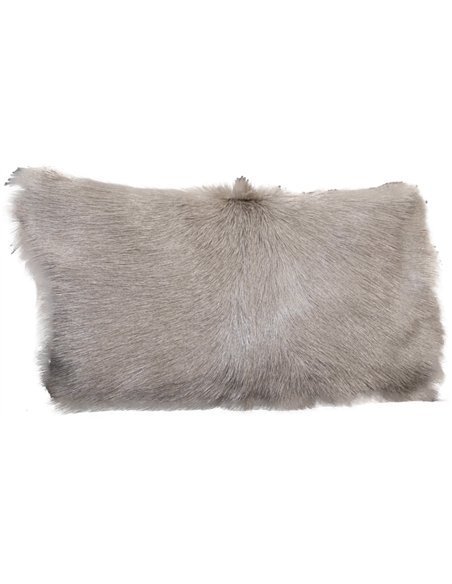 Coussin en peau de chèvre rectangulaire