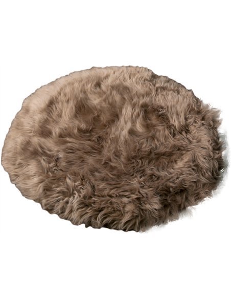 Peau de mouton rond