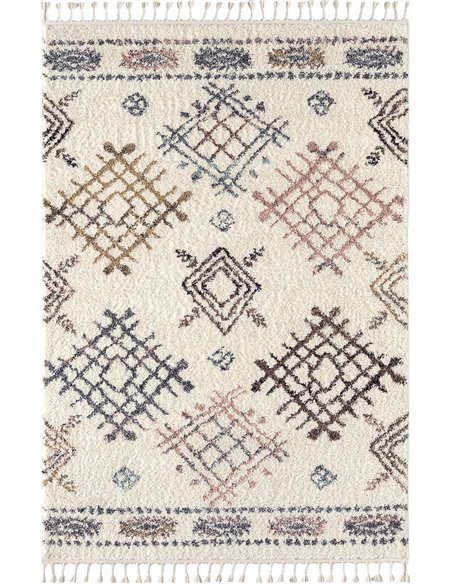 Tapis tissé Intérieur Delya Berbère Nazar Crème