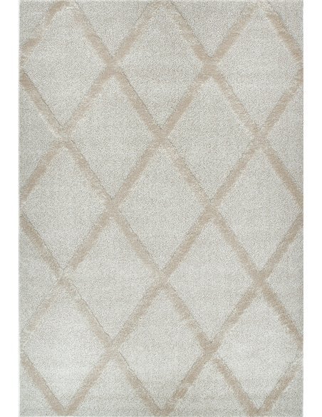 Tapis tissé Intérieur Harmonie Géométrique Nazar Crème