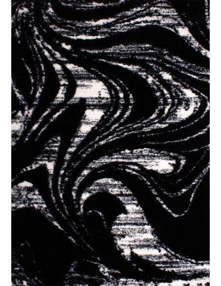 Tapis tissé Intérieur Oslo Abstrait Nazar Noir