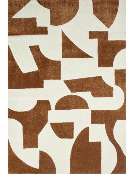 Tapis tissé Intérieur Memphis Moderne Nazar Marron