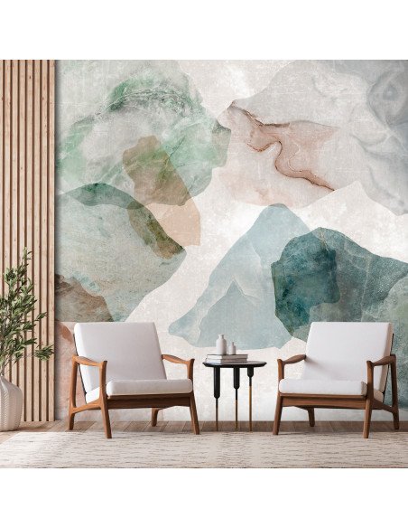 Papier peint Spring Terrazzo - First Variant | Artgeist | Multicolore,