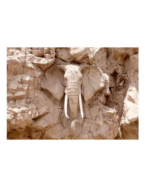 Papier peint Elephant Carving (South Africa) | Artgeist | ,