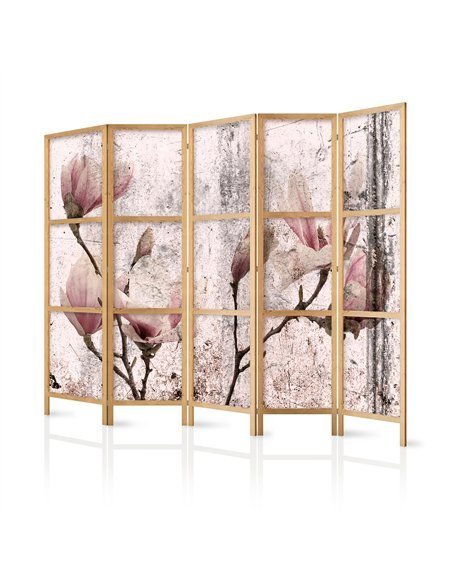 Paravent japonais Magnolias Vintage | Artgeist | Multicolore