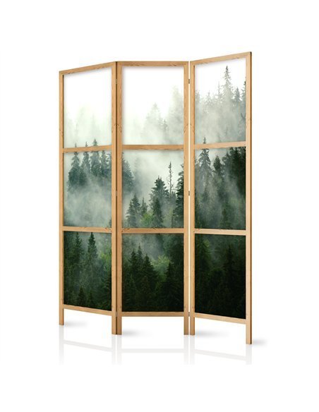 Paravent japonais Mountain Forest | Artgeist | Multicolore