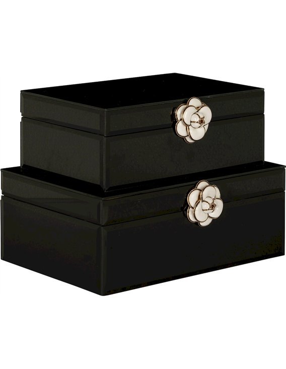 Boîte Bijoux Compacte Vivy Noire