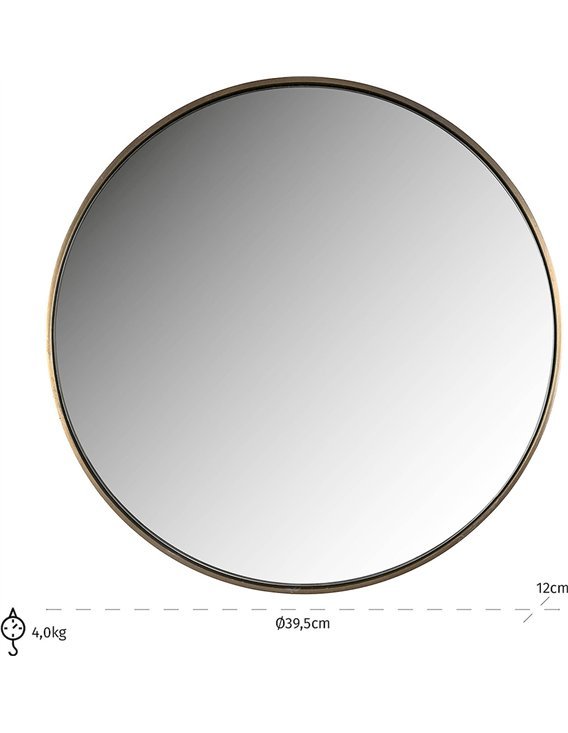 Déco Miroir Mammom Luxe Discret