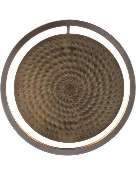 Applique murale design dorée