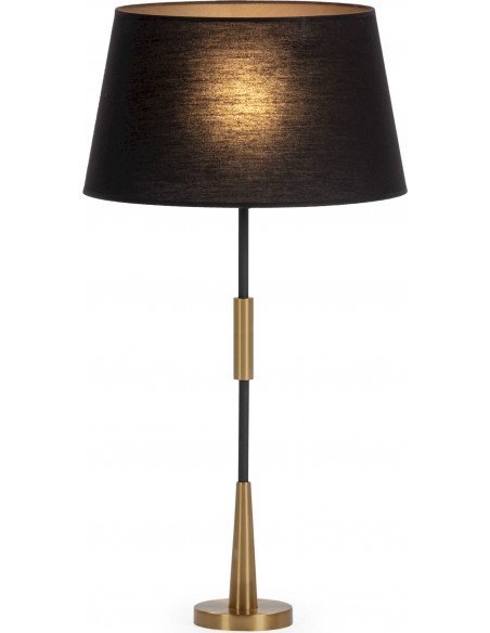 Lampe dorée élégance intemporelle