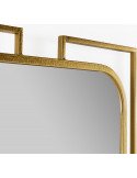 Éclat doré miroir tendance