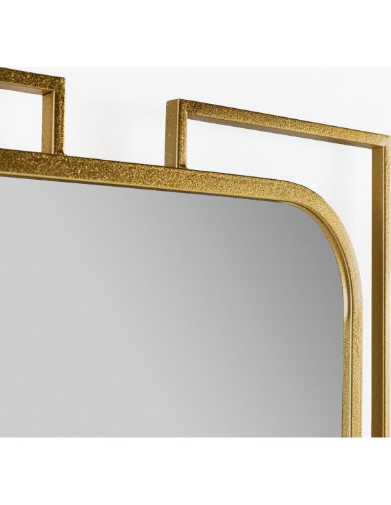Éclat doré miroir tendance