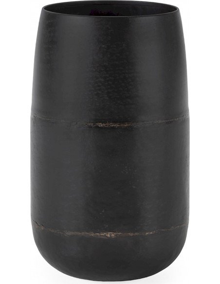 Vase décoratif haut en teinte bronze